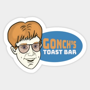 Gonch’s Toast Bar Sticker